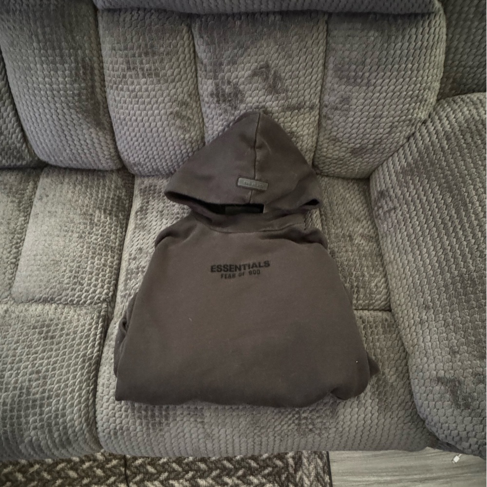 Essentials Fear of God black sweatshirt Size S.